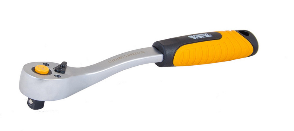 Трещотка MASTERTOOL ⅜" 90T 78-0129 Харків - зображення 1