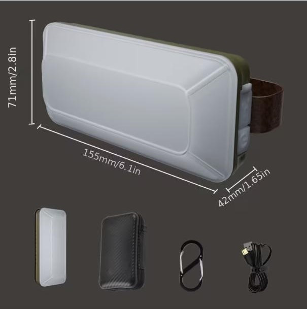 Акумуляторний світильник, з функцією power bank, 10000 мАг, до 10 годин роботи Київ - зображення 5