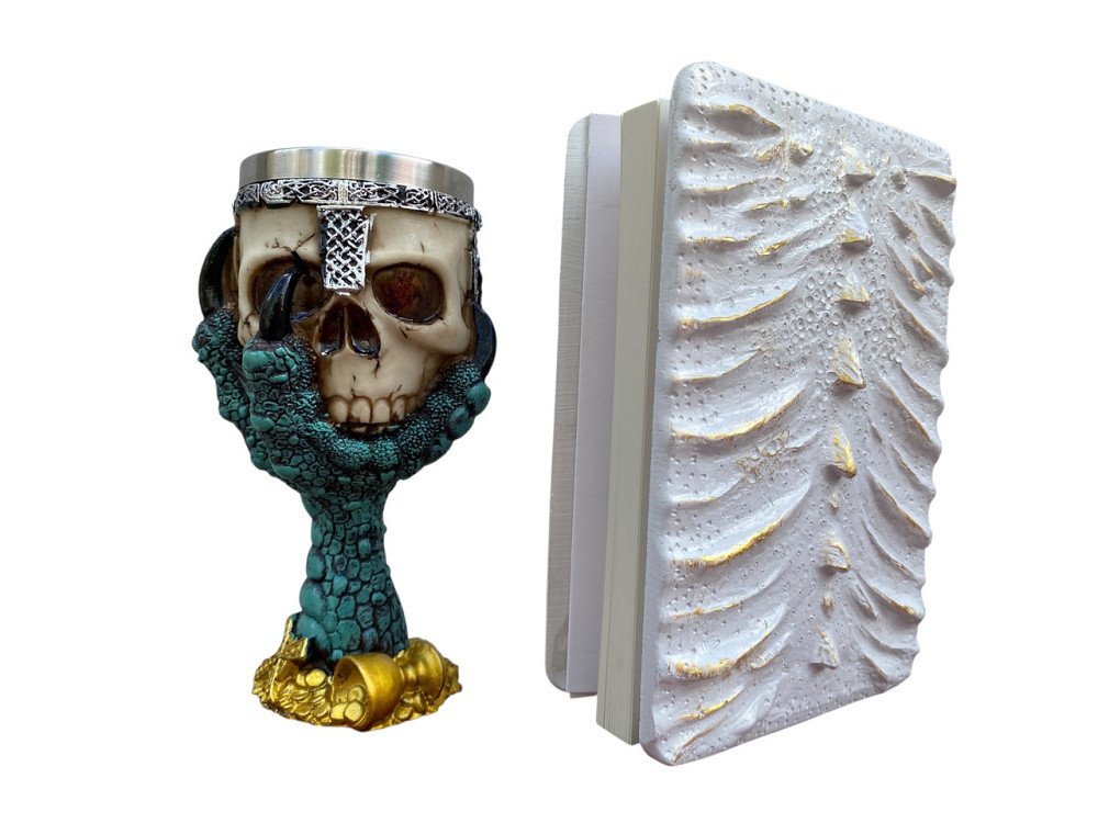 Подарочный набор Бокал 3D Лапа Дракона и Блокнот 3D «Око Ледяного Хранителя» Киев - изображение 2