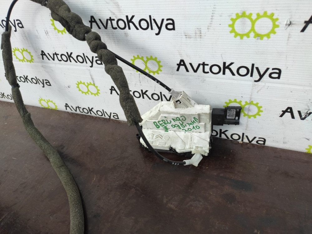 Замок боковой двери 6 pin правый Citroen Berlingo 2008-2018 (PSA828423) Ковель - зображення 4