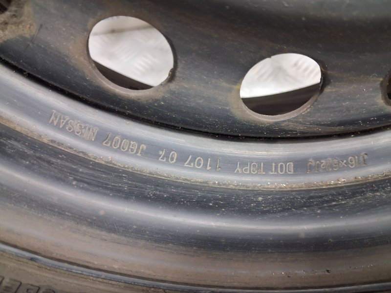 Запаска с резиной Nissan X-Trail T31 2.0 DIESEL M9R 2007 (б/у) Киев - изображение 4