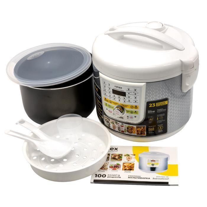 Мультиварка Rotex International RMС504-W 900 Вт Київ - зображення 2