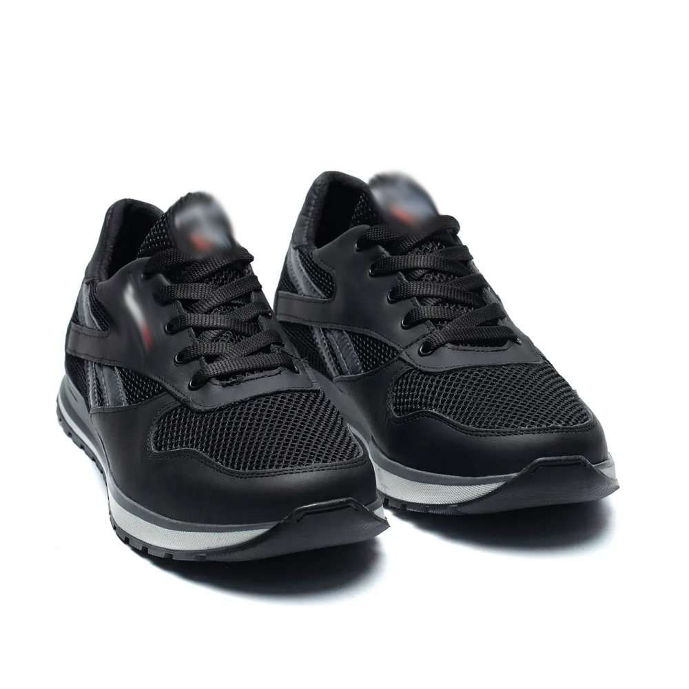 Чоловічі літні кросівки сітка NS black Київ - зображення 3