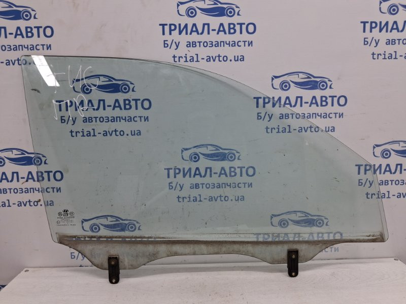 Стекло двери переднее правое Hyundai Tucson JM 2.0 DIESEL D4EA 2004 (б/у) Київ - зображення 1