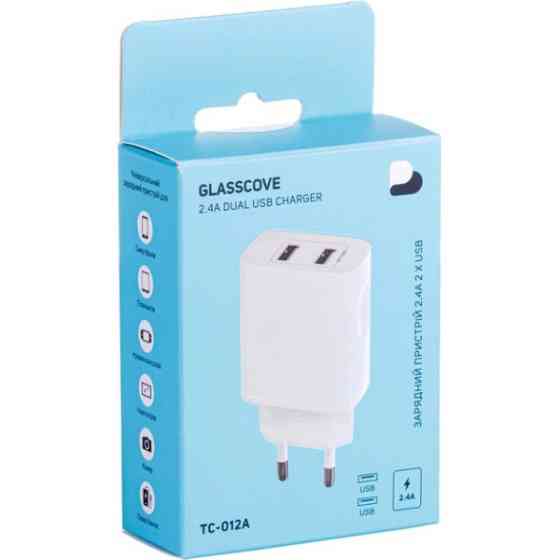МЗП Glasscove 12W 2USB White (TC-012A) Харьков
