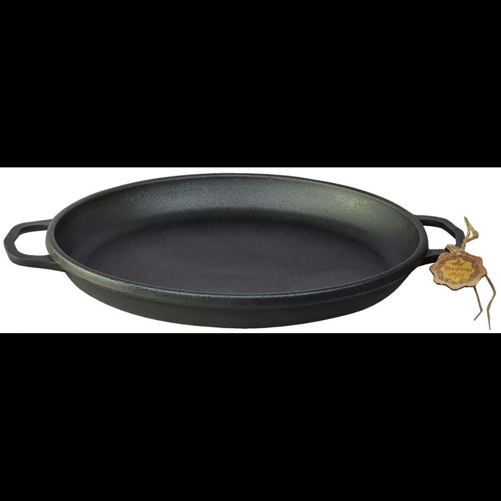 Казан чугунный WOK Maysternya с крышкой-сковородой 12л V12СР Одесса - изображение 11