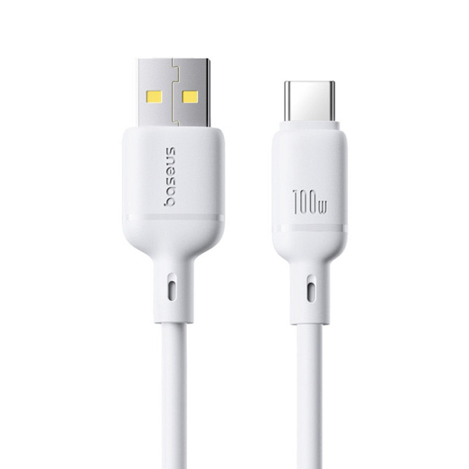 Дата кабель Baseus Silky Series OS Fast Charging USB to Type-C 100W (1m) (P10377703) Херсон - изображение 1