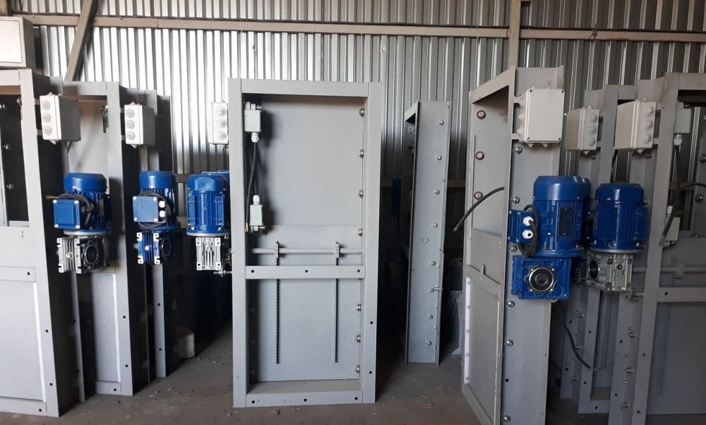 Реечные автоматические задвижки ,  шиберная задвижка Киев - изображение 5