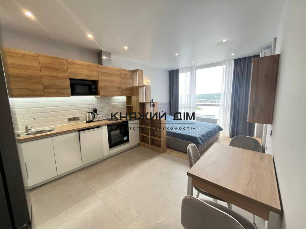 Перша здача! Оренда 1 кімнатної квартири студії ЖК Берег Дніпра КОД 11203261 Київ - зображення 1