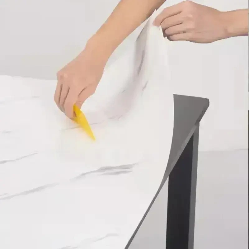 Самоклеюча плівка під мармур для кухні 3м на 60см Декоративна мармурова наклейка на меблі Одеса - зображення 7