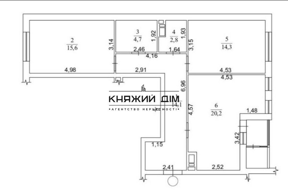 Продам 2-кімнатну квартиру в ЖК Причал 8.м.Позняки Киев - изображение 7