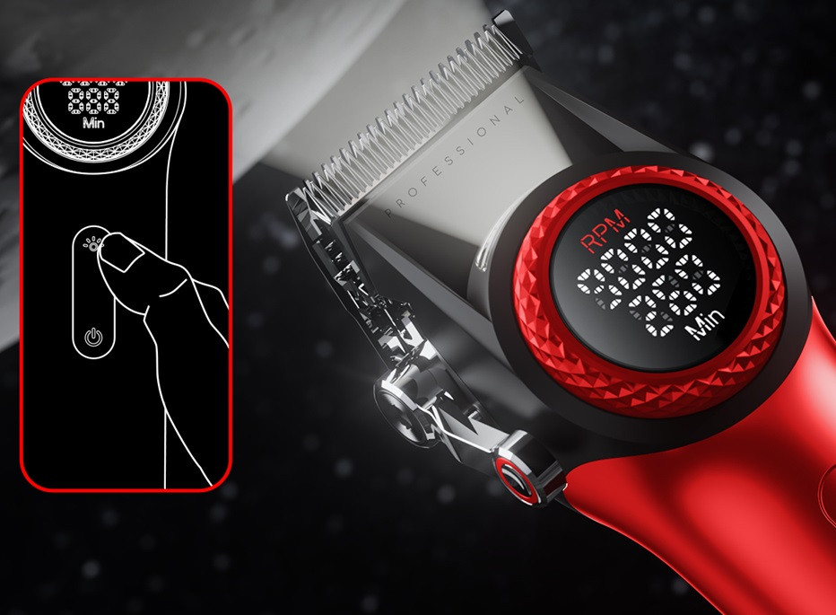 Комплект длят стрижки VGR STEPLERSS PRO 3 IN 1 RED красный Киев - изображение 4