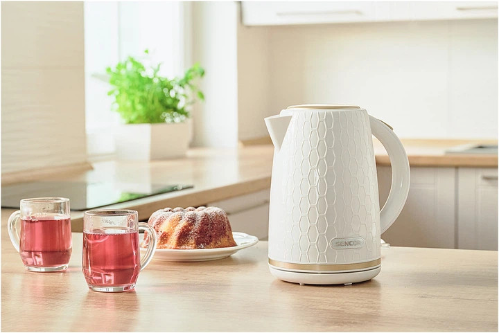 Электрочайник Sencor SWK 7200WH 1.7 л белый Київ - зображення 8