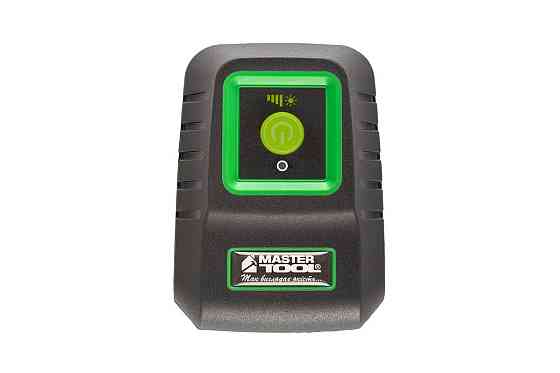 Уровень лазерный MASTERTOOL 30 м ±0.3 мм/м H110°/V110° ±4° GREEN/510 нм класс II IP54 ААх2 сумка 30- Харків