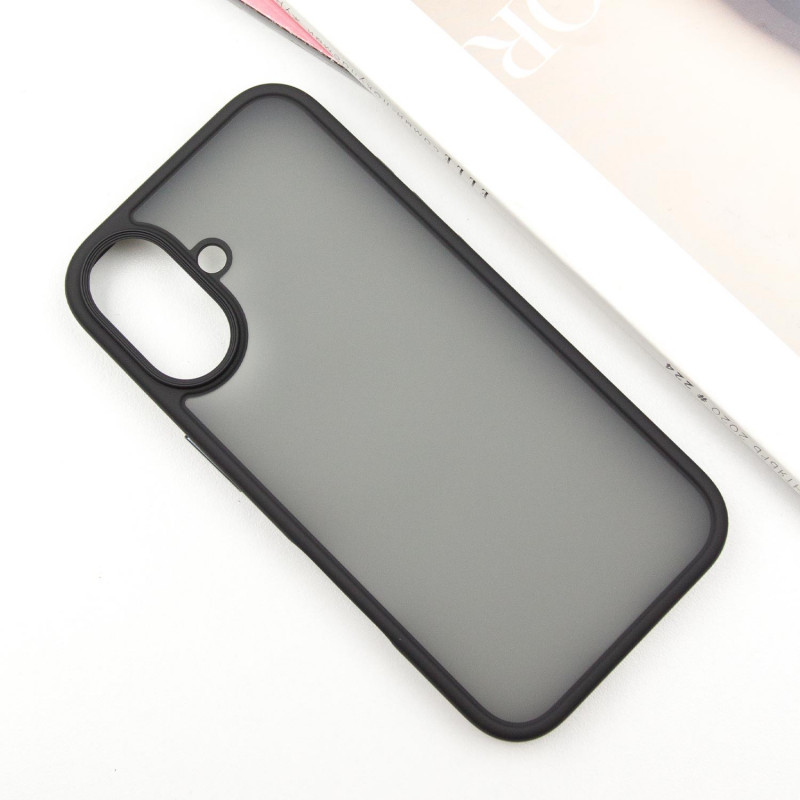 TPU+PC чехол Metal Buttons для Apple iPhone 16 (6.1") Херсон - зображення 3
