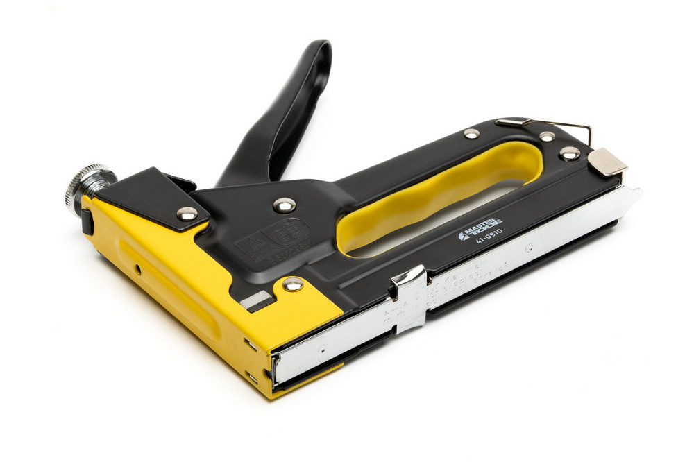 Степлер пружинный MASTERTOOL скоба R53 4–14 мм, плавная регулировка силы удара, металлический корпус Харків - зображення 8
