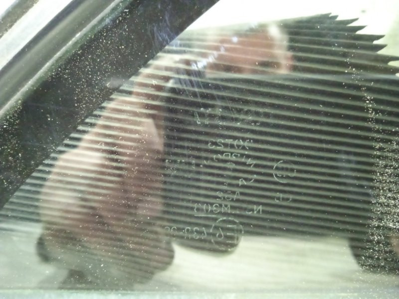 Стекло двери задней правой (форточка) Toyota Camry XV40 2006 (б/у) Київ - зображення 2