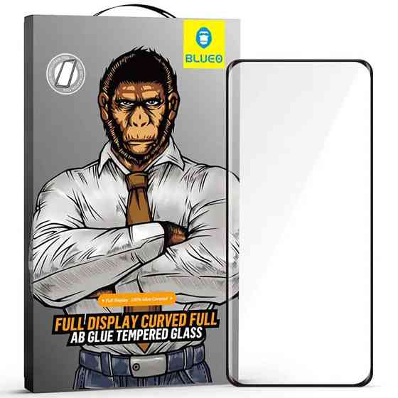 Уценка Защитное 3D стекло Blueo Full Display Curved (full glue) для Samsung Galaxy S23 Ultra Херсон