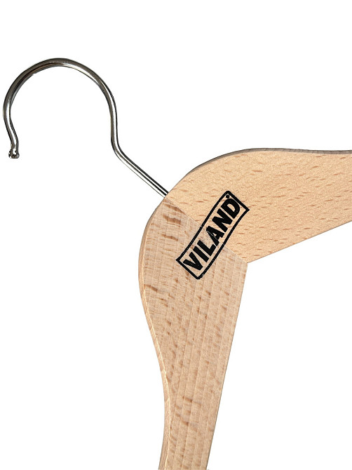 Вешалка одежная с нарезами, 44 х 1,3 см, VILAND 71201 Киев - изображение 1