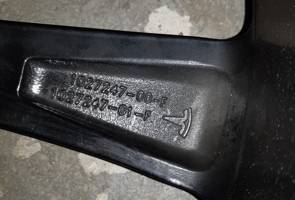 Колесо заднее в сборе 22x10 TURBINE BLACK Tesla model X 1089366-00-C Киев - изображение 6