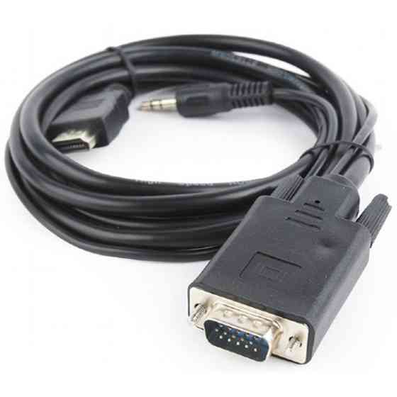 Кабель Cablexpert HDMI-VGA 5м Чорний (A-HDMI-VGA-03-5M) (Код товару:42073) Харьков