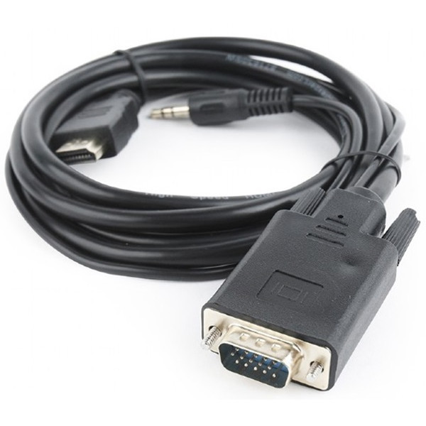 Кабель Cablexpert HDMI-VGA 5м Чорний (A-HDMI-VGA-03-5M) (Код товару:42073) Харьков - изображение 3