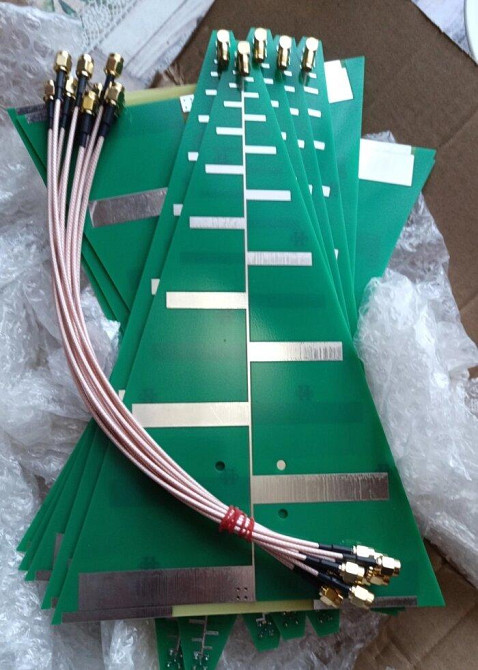 Антенна направленная 50kHz-6300MHz 7dBi, до 40W, SMA-female, 280х180х1 мм + пигтейл SMA-SMA 30 cм Дніпро - зображення 1