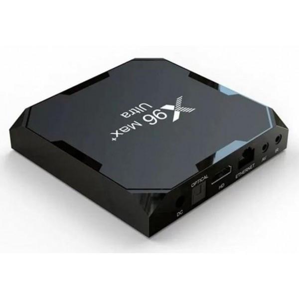 Vontar ТВ-приставка Smart TV X96 MAX+ Ultra 4/64GB Android TV (905x4) Black (Код товару:34953) Харьков - изображение 6