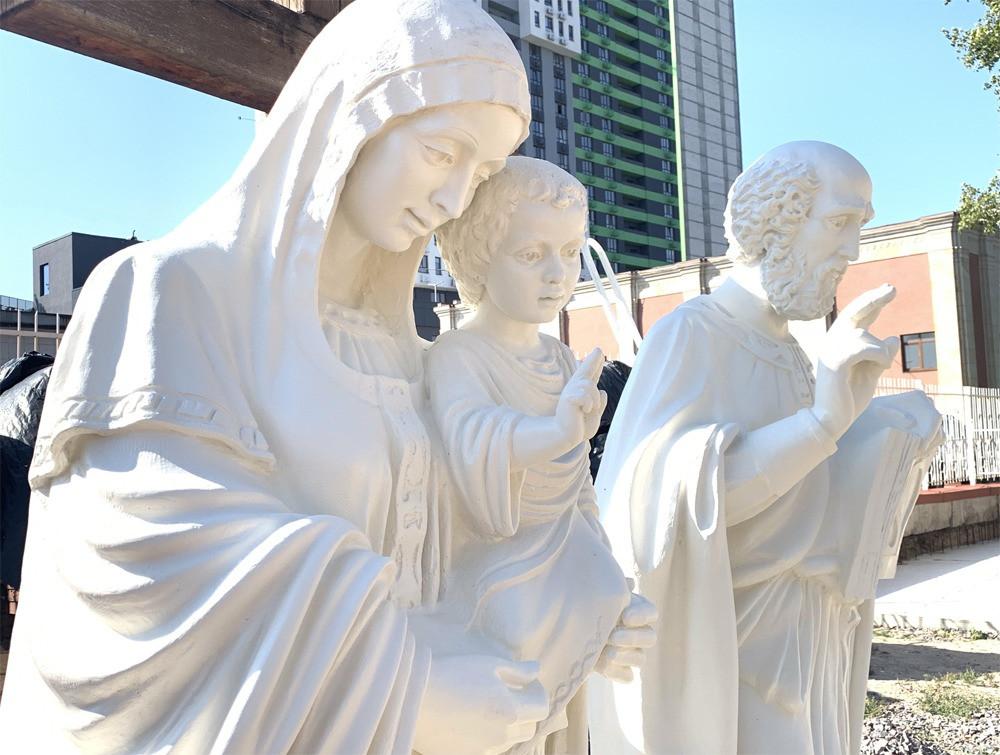 Восстановление духовного наследия: реставрация скульптур апостола Павла и девы Марии Київ - зображення 1