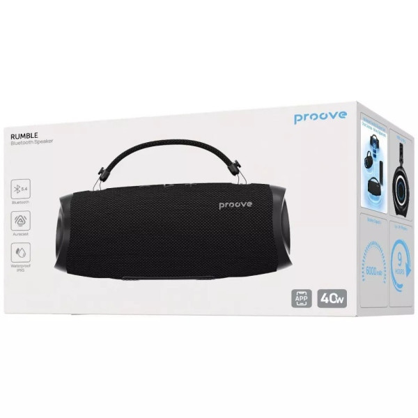 Колонка Proove Rumble 40W (APP) Black (PSRM4001AP01) Харків - зображення 2