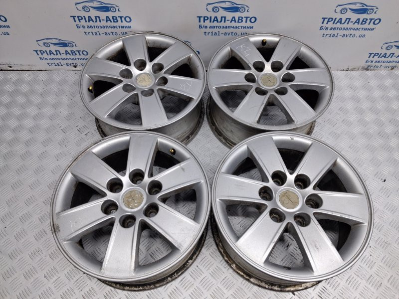Диски титан комплект R17 Mitsubishi Pajero Wagon 4 3.2 ДИЗЕЛЬ 4M41 2006 (б/у) Київ - зображення 1