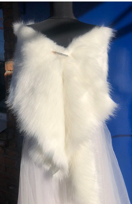 шубка накидка нова штучне хутро песця Кривий Ріг - зображення 5