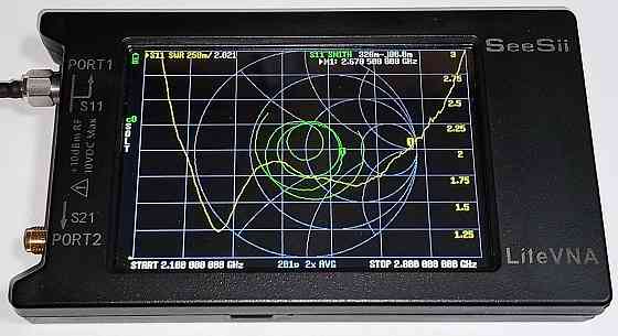 Антенна 2200-2670/4800-6240MHz 4/4dBi, до 50 Вт, N-male, IP67 (10844) Дніпро