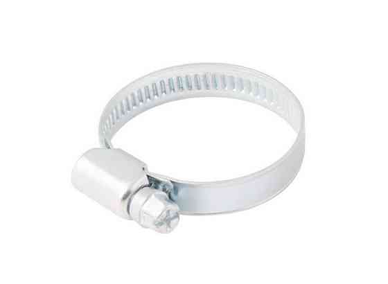 Хомут червячный MASTERTOOL German type W1 DIN 3017 9.0 мм Ø 16-25 мм 50 шт 20-1979 Харків