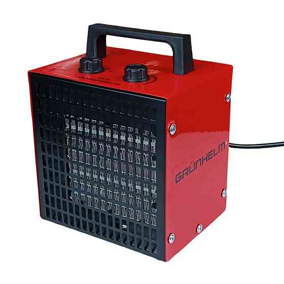 Обогреватель электрический Grunhelm РТС-2000D 2 кВт красный Київ