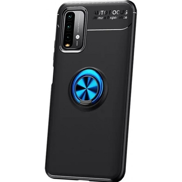Чохол Deen Color Ring для Xiaomi Redmi 9T Black/Blue (Код товару:17945) Харків - зображення 2