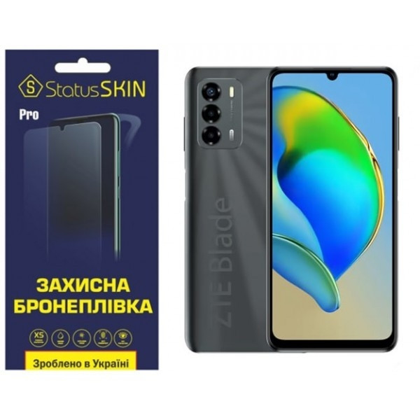 Поліуретанова плівка StatusSKIN Pro на екран ZTE Blade V40 Vita Глянцева (Код товару:27467) Харьков - изображение 2