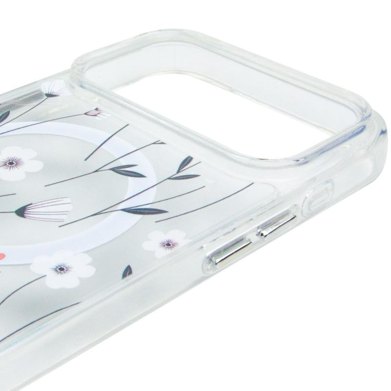 TPU+PC чехол Clear Garden with MagSafe для Apple iPhone 17 Pro Max (6.9") Херсон - изображение 4
