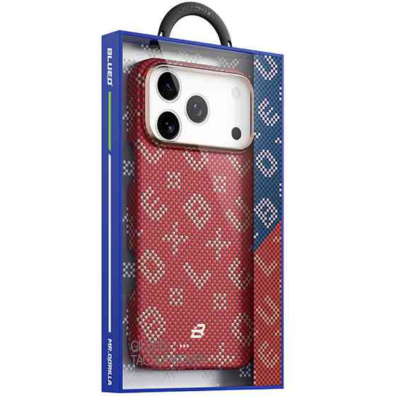TPU+PC чехол Blueo Gilded Tactile Woven with Magnetic Fit для Apple iPhone 17 Pro Max (6.9") Херсон