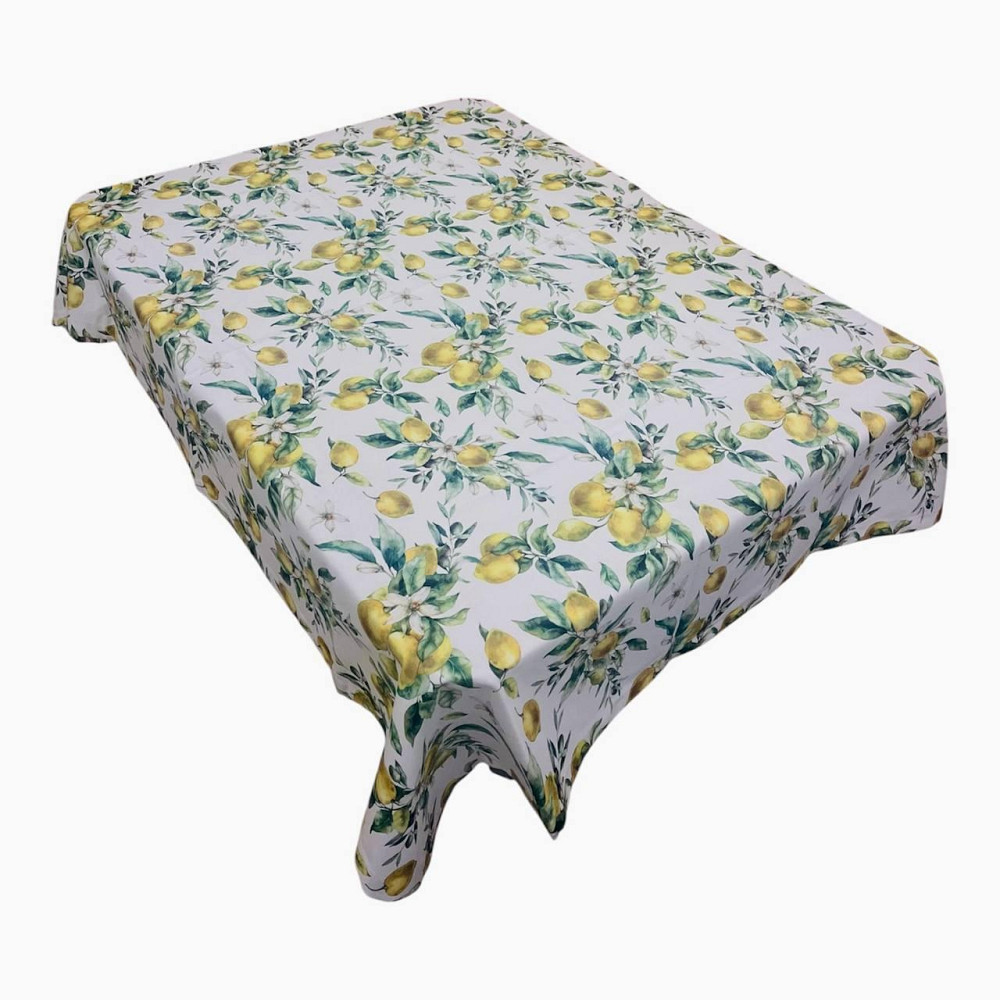 Скатерть водооталкивающая 120х170см Лимон с жасмином Одеса - зображення 4