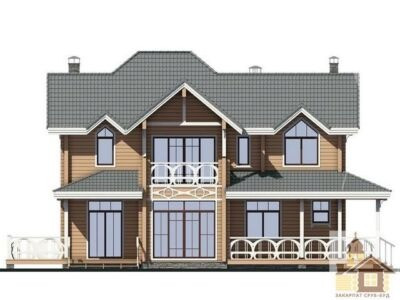 Купити зруб дерев’яного будинку під ключ від ЗСБ Одеса - зображення 1