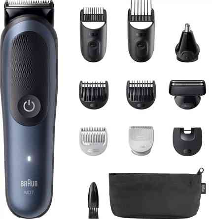 Машинка для стрижки волос Braun All-in-One Series 7 AIO7540 4 Вт синяя Київ