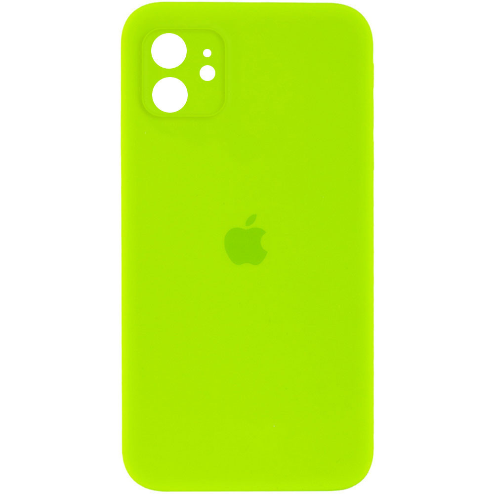 Чехол Silicone Case Square Full Camera Protective (AA) для Apple iPhone 11 (6.1") Херсон - зображення 7