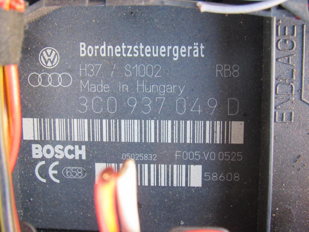 Блок комфорта VW Caddy 2004-2010 (3C0937049D) Ковель - изображение 2