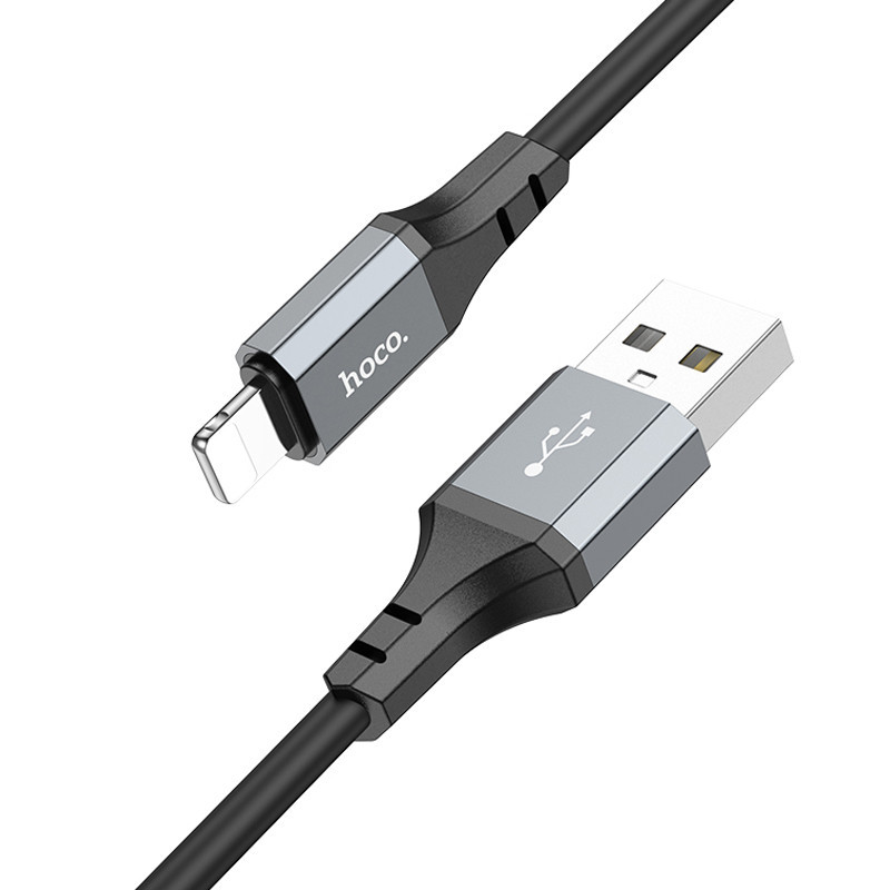 Дата кабель Hoco X86 Spear USB to Lightning (1m) Херсон - изображение 2