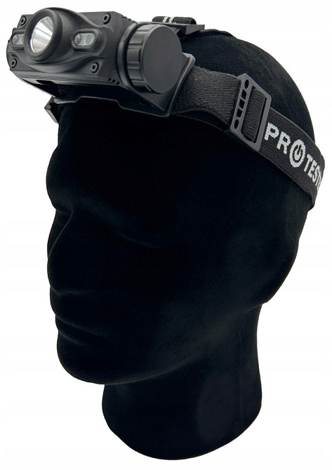 Фонарик налобный светодиодный (LED) с 6-ти уровневой регулировкой PRO-HL1000S PROTESTER Харків - зображення 3