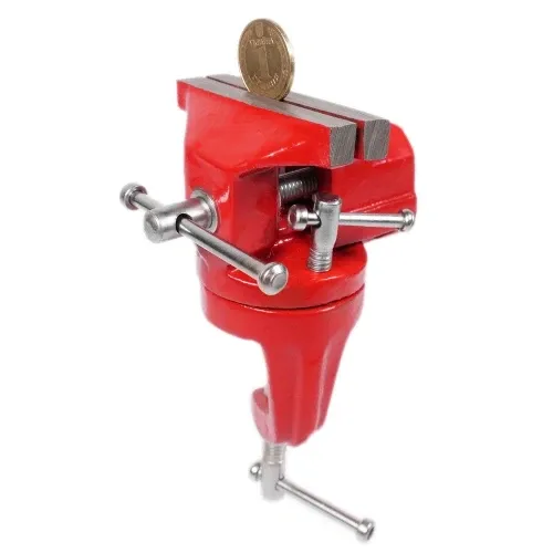 Тиски мини поворотные 3" STANDART TSC75SW Харьков - изображение 3