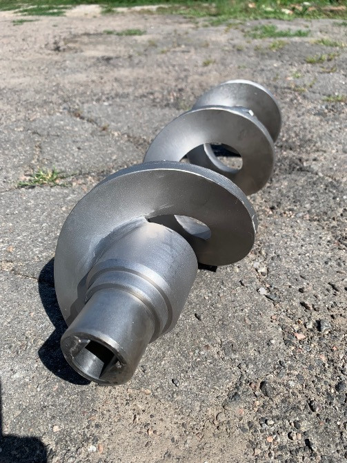 Шнек допоміжний на волчок-мʼясорубку К7-ФВП-114. Заводський. Продам. Полтава - зображення 1