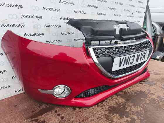 Бампер передний в сборе Peugeot 208 2012-2015 (9672794477) Ковель