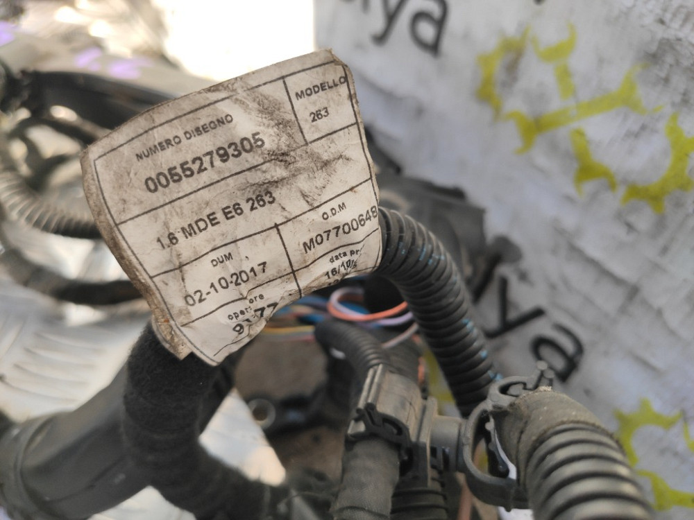 Проводка двигателя Fiat Doblo 1.6 Multijet 2016-2021 (0055279305) Euro 6 Ковель - изображение 4